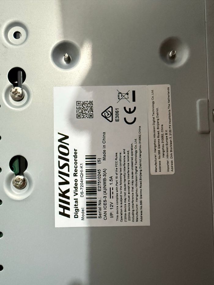 XVR 4 voix + Disque dur 2To - photo numéro 2