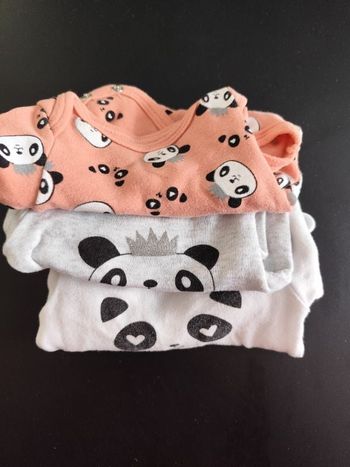 Lot de 3 body