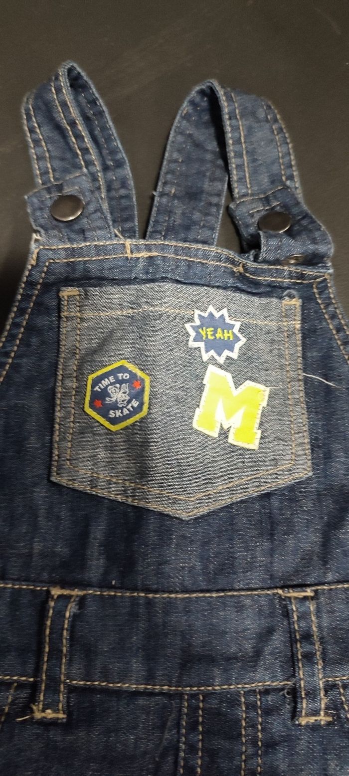 Salopette en jeans 24 mois - photo numéro 2