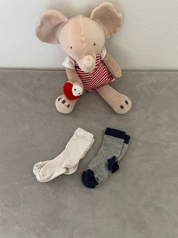 Lot chaussettes hautes pointure 21