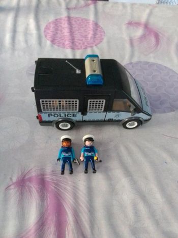 Camion de police playmobil