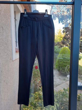 Pantalon taille élastique noir Esmara T 36