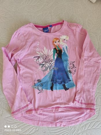 T-shirt reine des neiges