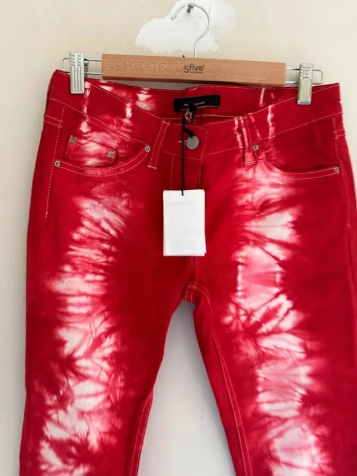 Pantalon rouge Isabel Marant - photo numéro 3