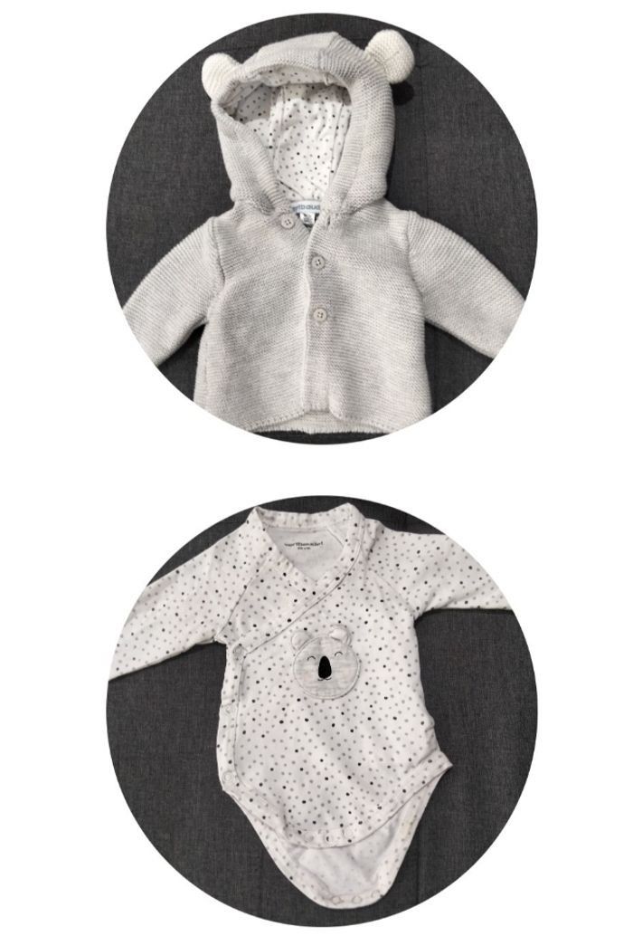 Lot vêtements naissance - 9 articles - photo numéro 8