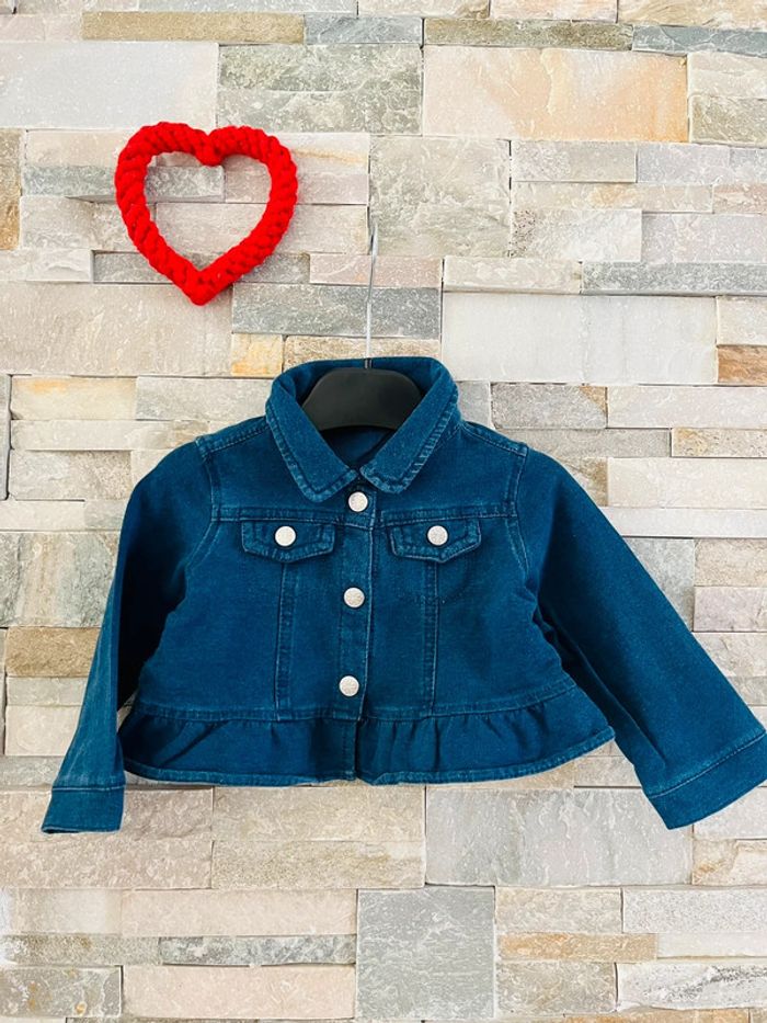 Veste bébé fille pommette