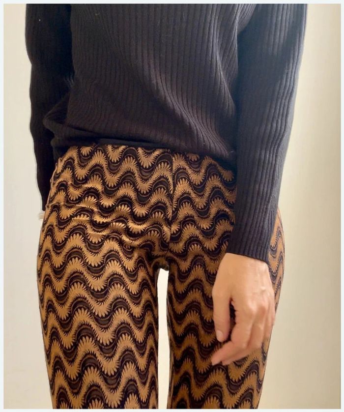 Pantalon confortable à motifs Bel-Air - taille S - photo numéro 2