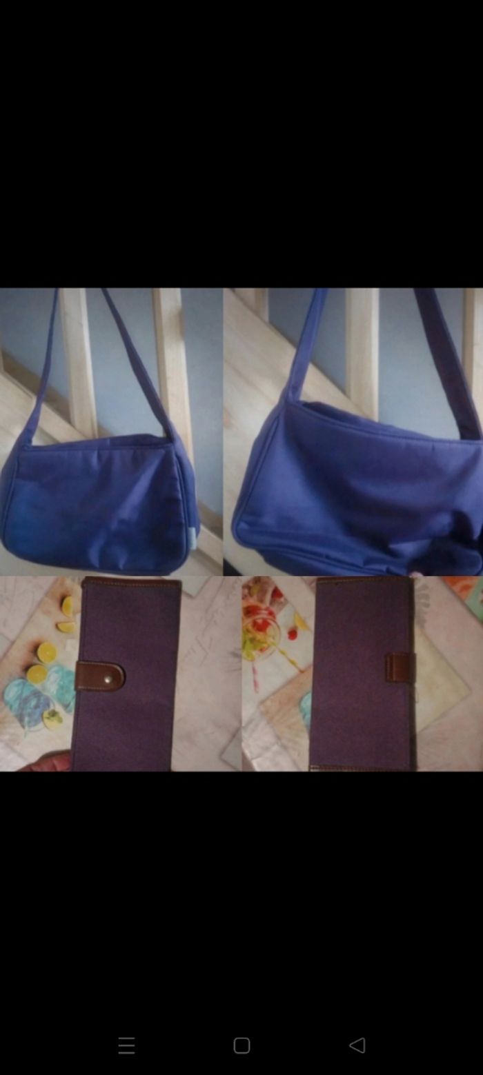 Sac a main femme + porte chéquier
