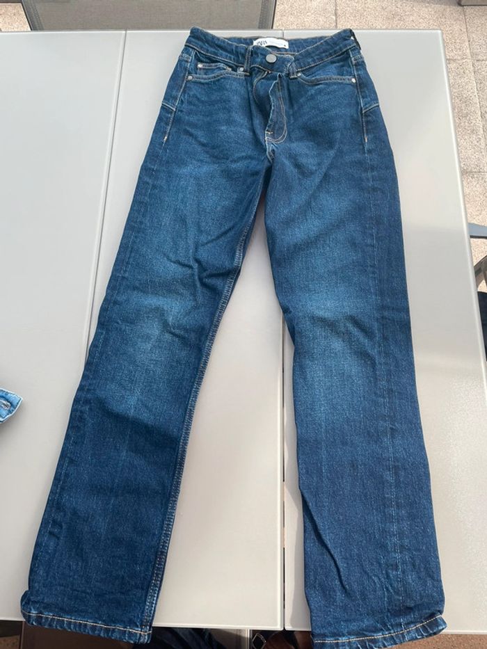 Jean ZW étroit à taille haute Zara 34