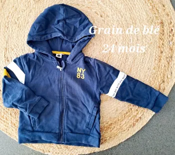 Gilet grain de blé 24 mois