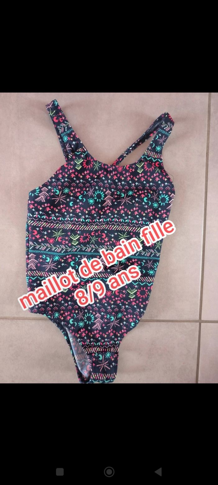Vend maillot de bain fille 8/9 ans