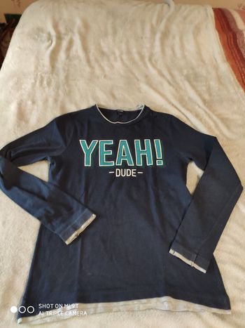 Tee-shirt manches longues garçon taille 8 ans