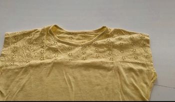 T shirt jaune en 14 ans