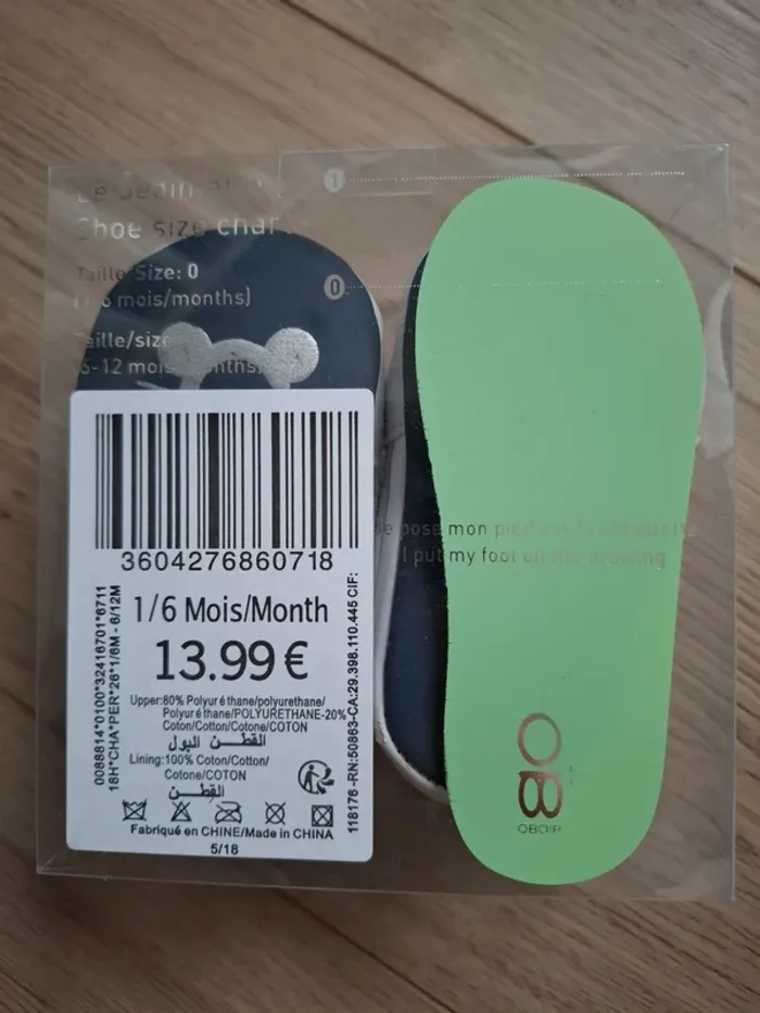 Chaussures bébé 1-6 mois - photo numéro 2
