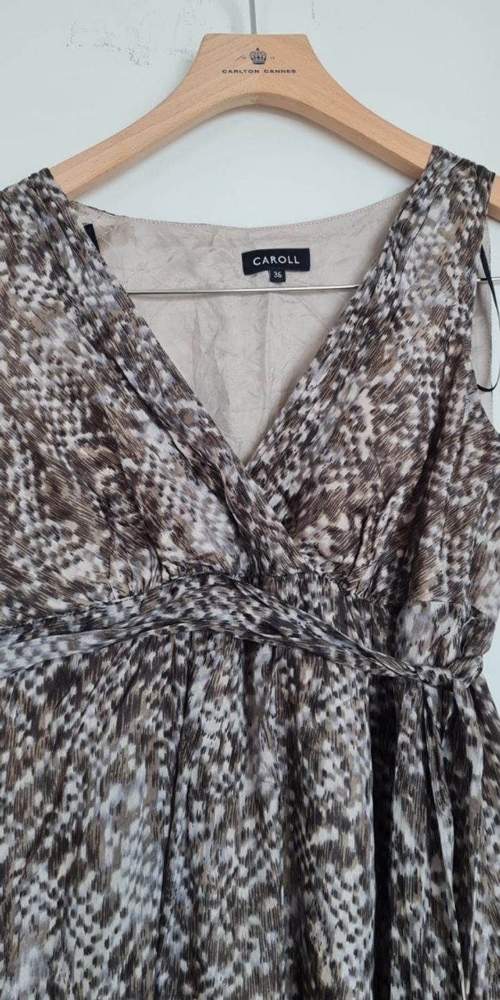 Robe en soie Caroll - photo numéro 2