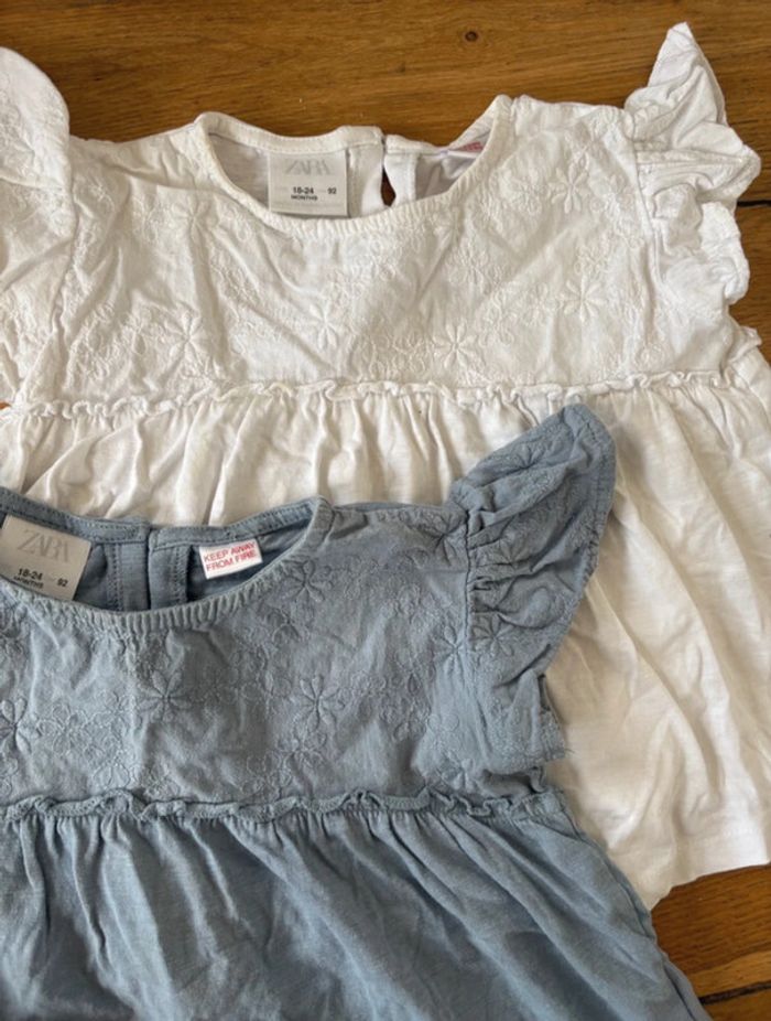 Lot de 2 tee shirts Zara 2 ans