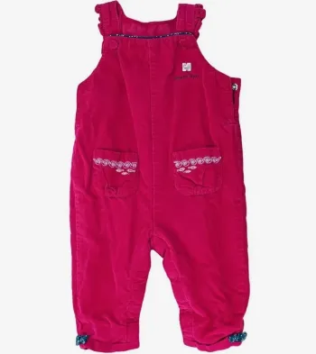 Sergent Major Salopette 9 mois en velours