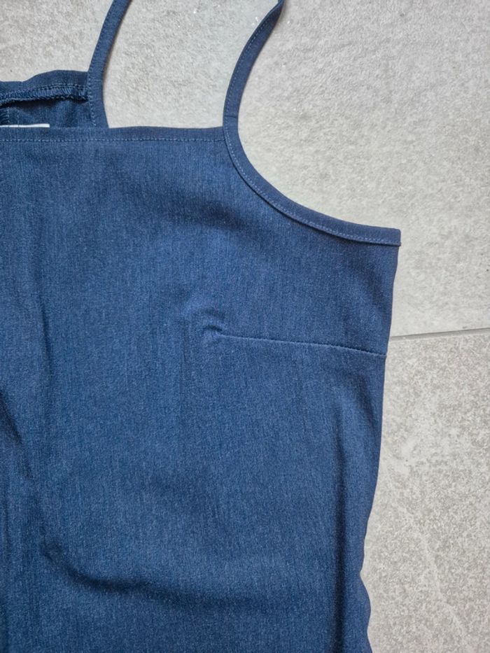 Robe bretelle bleu pimkie vintage - photo numéro 4