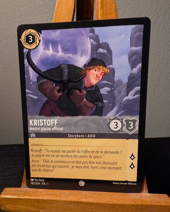 🌟 Kristoff – Disney Lorcana FR - En excellent état 🌟