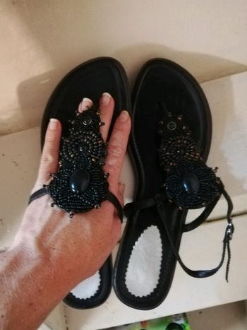 Sandalettes noire