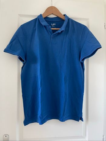 Polo bleu