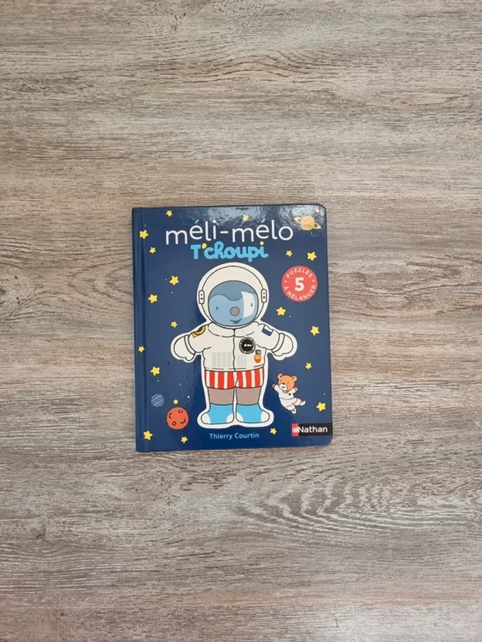 Livre t'choupi puzzle