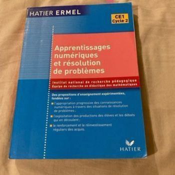 Livre apprentissage numérique