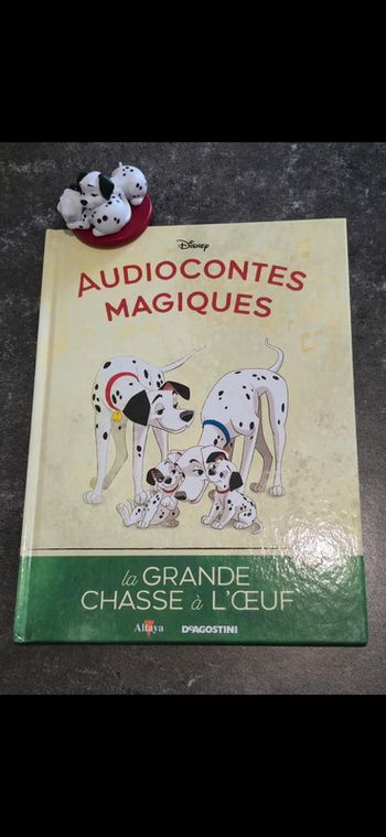 Livre et figurine 112 des audiocontes Magiques altaya audio conte audio compte disney