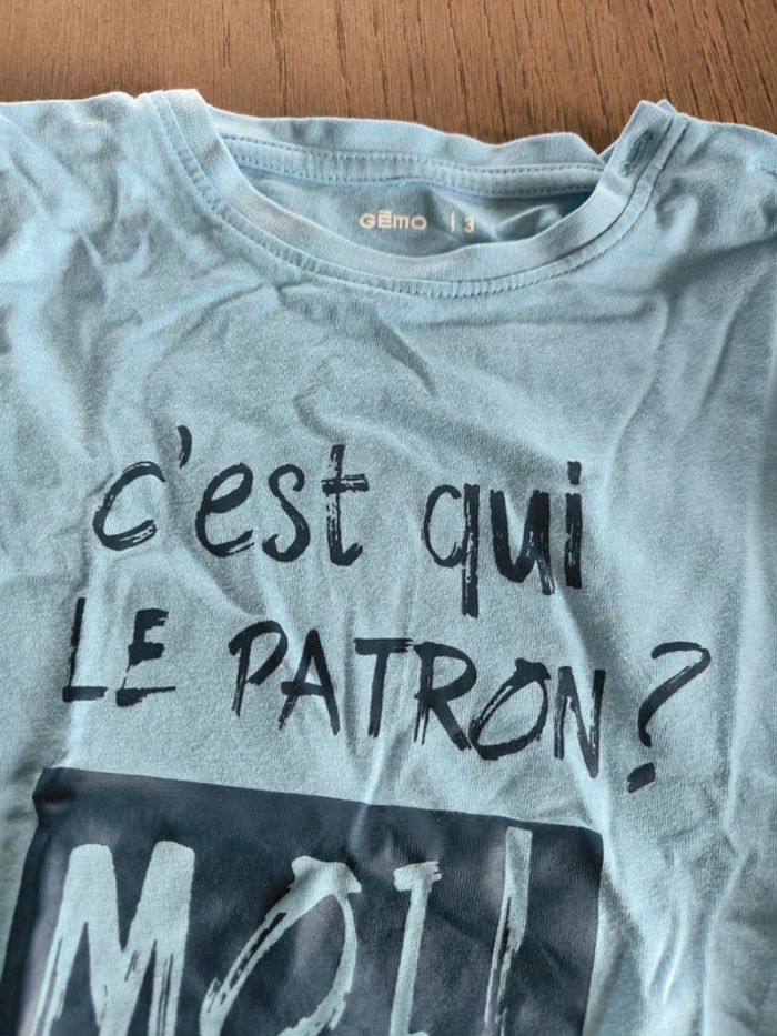 T-shirt manches longues c'est qui le patron ? - photo numéro 2