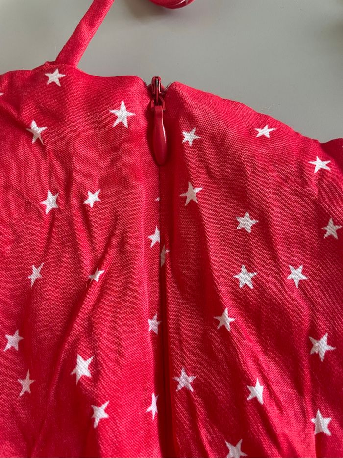 Body Zara rouge imprimé étoiles – Neuf avec étiquette - photo numéro 5
