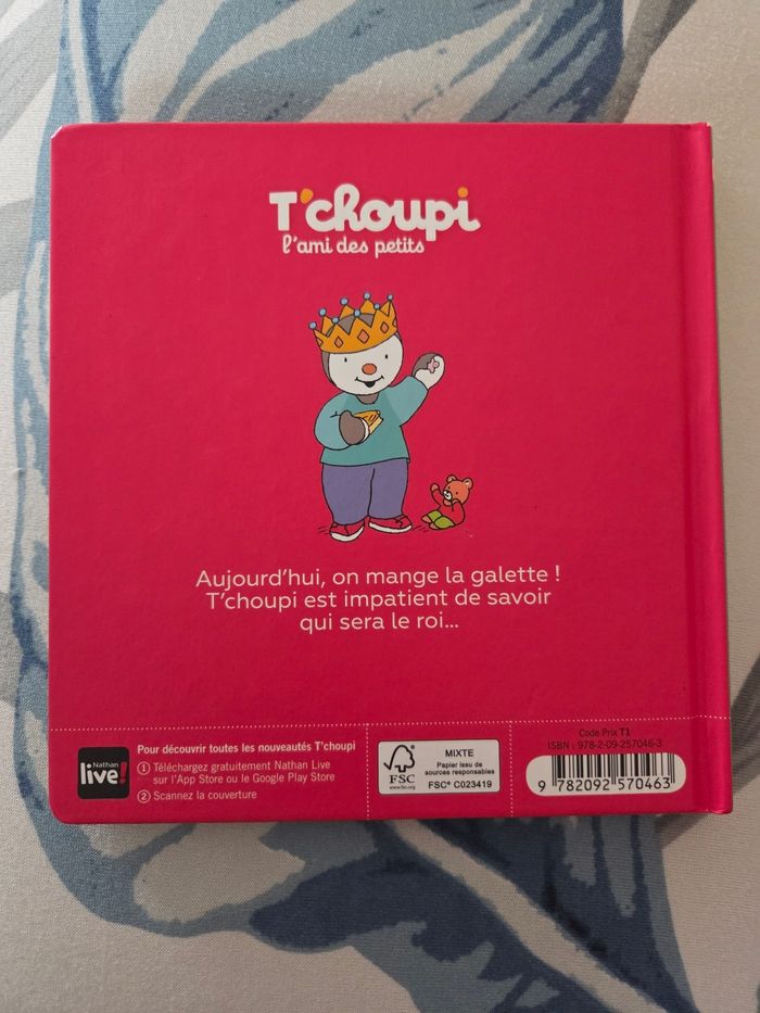 Livre tchoupi aime la galette - photo numéro 2