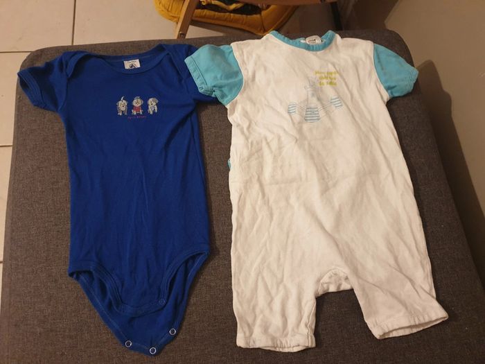 Lot body et combishort 24 mois/ 2 ans