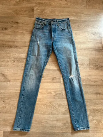 Levi ´s Jean, femme bleue modèle 501 S