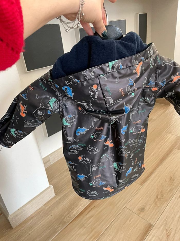 Imperméable fourré dinosaures - photo numéro 4