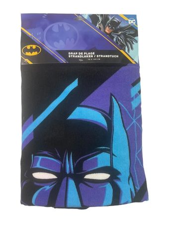 Serviette / Drap de plage Dc Comics Batman 70 x 140 cm Oeko Tex neuf