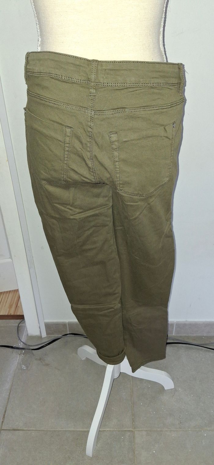 Jeans skinny kaki - photo numéro 2