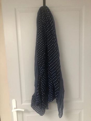 Foulard bleu marine /blanc jennyfer