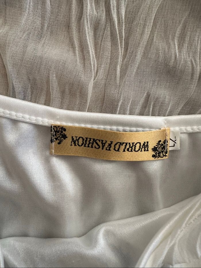 - Tunique World Fashion  (F) - Taille L / XL  -  Bon état - photo numéro 2