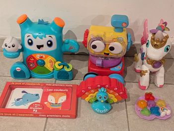 Gros lot jeux éveil VTech et Fisher Price