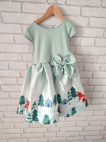 Robe motih hivernal H&M 4/6 ans