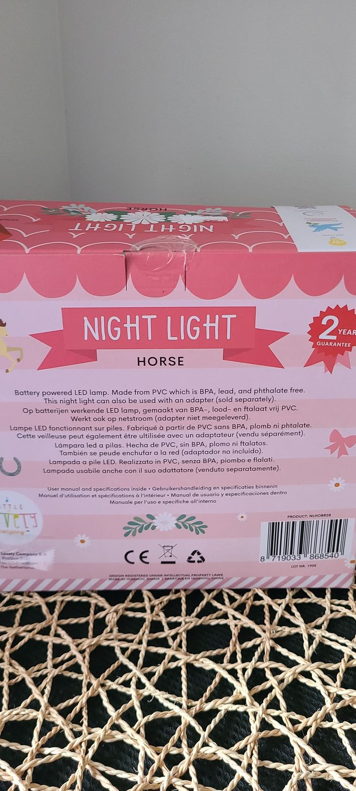 Veilleuse enfant : Cheval - photo numéro 2