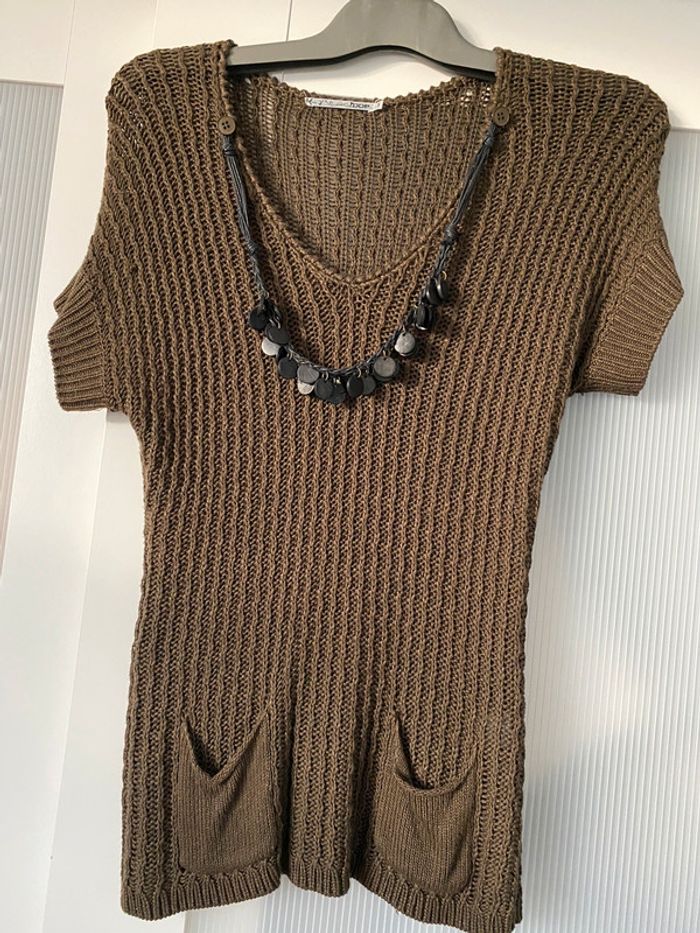 Pull DDP kaki taille S