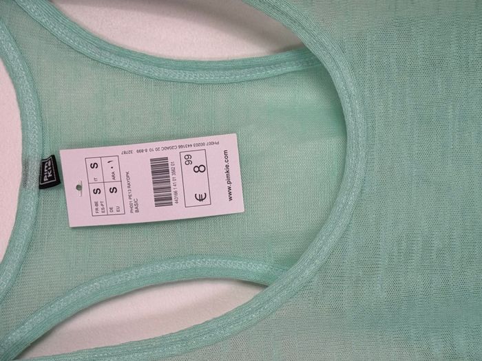 Débardeur vert menthe taille S - photo numéro 2