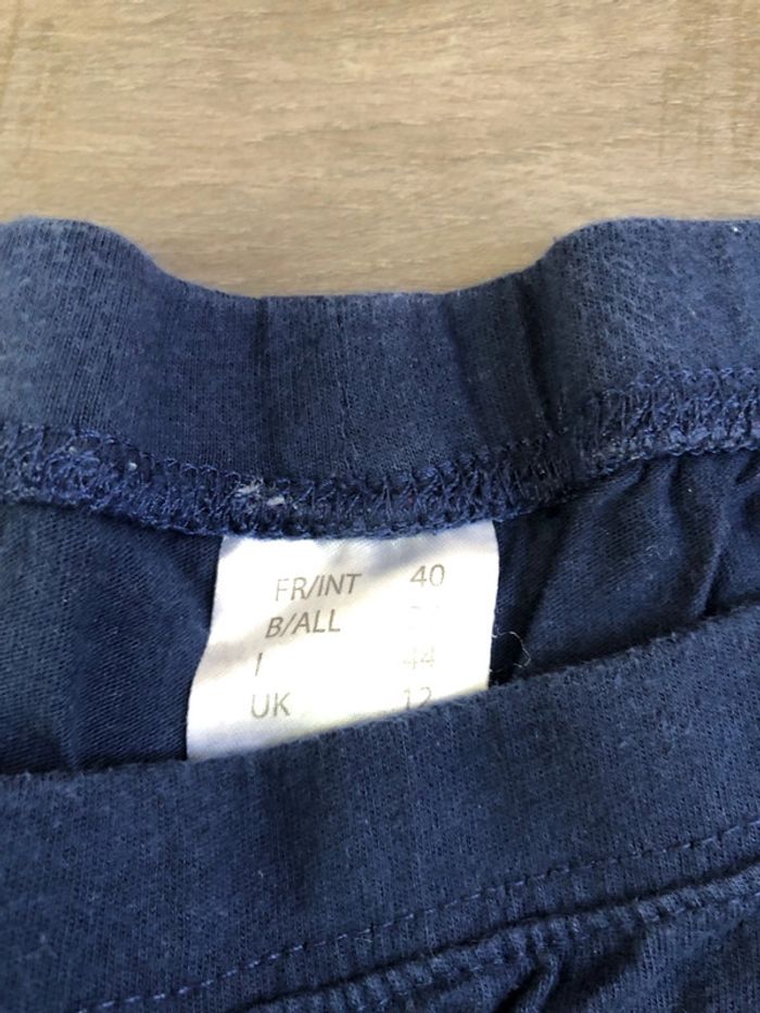 Bas de pyjama Etam taille 40 bleu marine - photo numéro 3