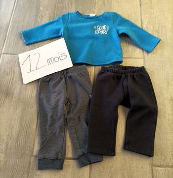 Lot n° 242 Ensemble Jogging Décathlon 12 mois