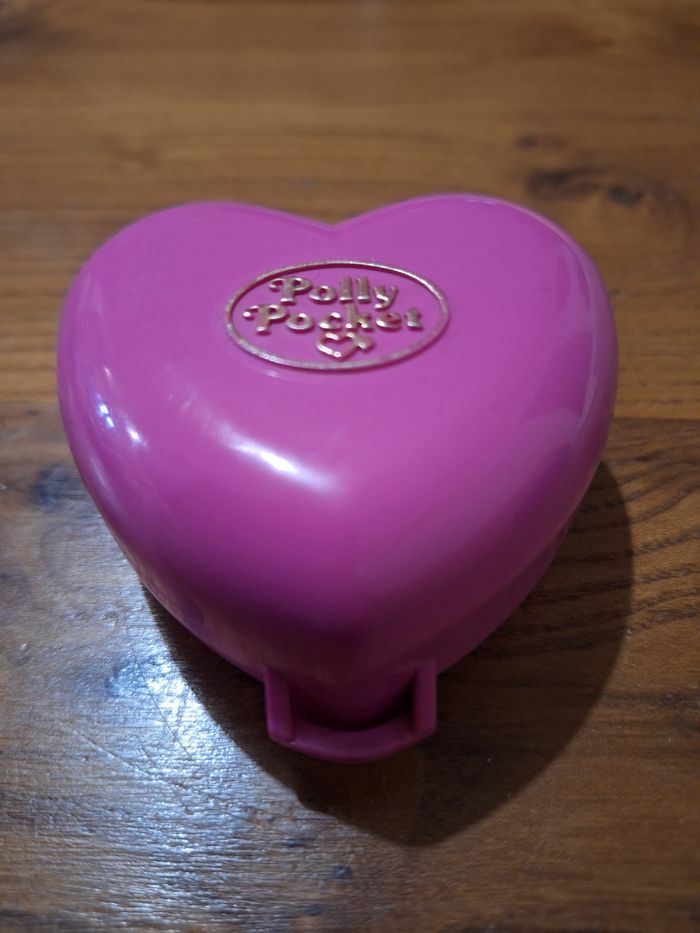 Polly pocket Precious puppies coeur rose 1993 Bluebird COMPLET - photo numéro 8