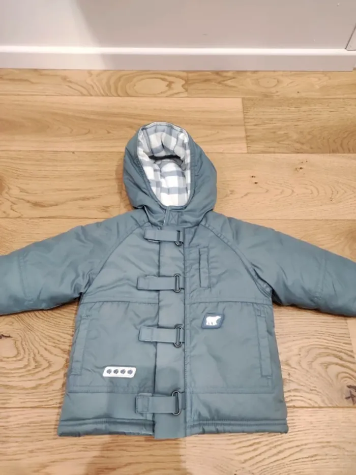 Manteau d'hiver bébé - très chaud - 6 mois