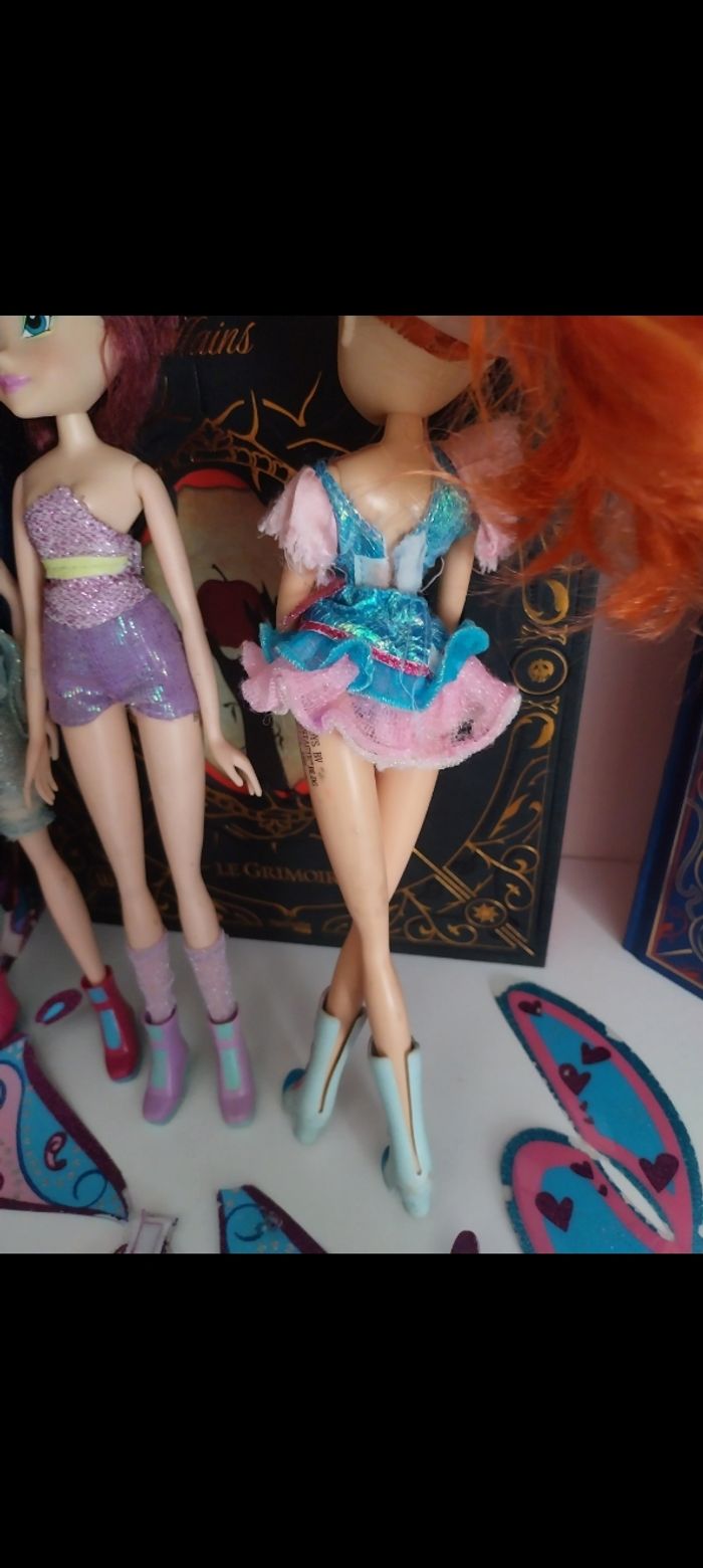 3 Poupées Bloom Tecna Musa Believix Winx Club Smoby saison 4 Fairy of Music - photo numéro 7