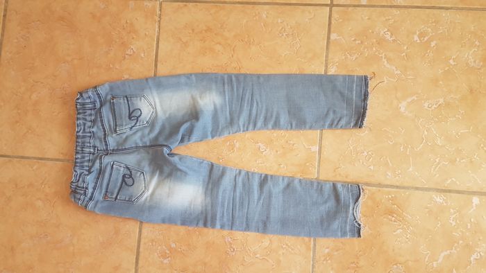 Jeans slim fille 4 ans bleu Orchestra - photo numéro 6