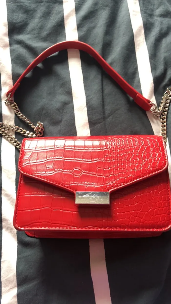 Sac bandoulière rouge